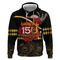 Kentucky Horse Racing Hoodie Celebrating 151 Years Horseshoe With Roses