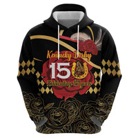 Kentucky Horse Racing Hoodie Celebrating 151 Years Horseshoe With Roses
