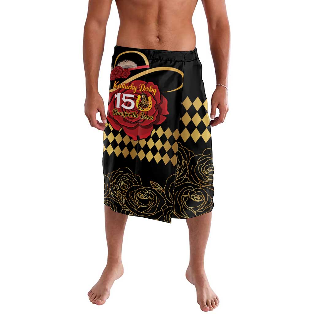 Kentucky Horse Racing Lavalava Celebrating 151 Years Horseshoe With Roses