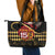 Kentucky Horse Racing Leather Tote Bag Celebrating 151 Years Horseshoe With Roses