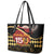 Kentucky Horse Racing Leather Tote Bag Celebrating 151 Years Horseshoe With Roses