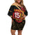 Kentucky Horse Racing Off Shoulder Short Dress Celebrating 151 Years Horseshoe With Roses