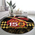 Kentucky Horse Racing Round Carpet Celebrating 151 Years Horseshoe With Roses