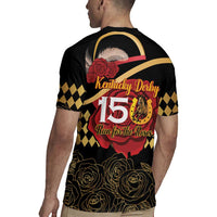 Kentucky Horse Racing Rugby Jersey Celebrating 151 Years Horseshoe With Roses
