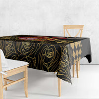Kentucky Horse Racing Tablecloth Celebrating 151 Years Horseshoe With Roses
