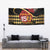 Kentucky Horse Racing Tapestry Celebrating 151 Years Horseshoe With Roses