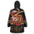 Kentucky Horse Racing Wearable Blanket Hoodie Celebrating 151 Years Horseshoe With Roses