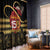 Kentucky Horse Racing Window Curtain Celebrating 151 Years Horseshoe With Roses