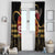 Kentucky Horse Racing Window Curtain Celebrating 151 Years Horseshoe With Roses