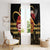 Kentucky Horse Racing Window Curtain Celebrating 151 Years Horseshoe With Roses