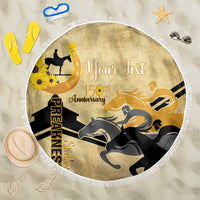 Personalized Preakness Horse Racing Beach Blanket 150th Anniversary Run For The Black-Eyed Susans