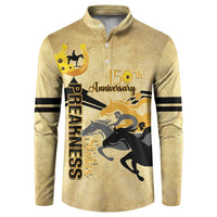 Personalized Preakness Horse Racing Button Sweatshirt 150th Anniversary Run For The Black-Eyed Susans