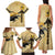 Personalized Preakness Horse Racing Family Matching Tank Maxi Dress and Hawaiian Shirt 150th Anniversary Run For The Black-Eyed Susans
