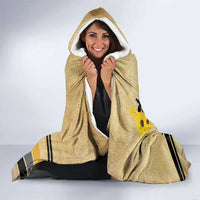 Personalized Preakness Horse Racing Hooded Blanket 150th Anniversary Run For The Black-Eyed Susans