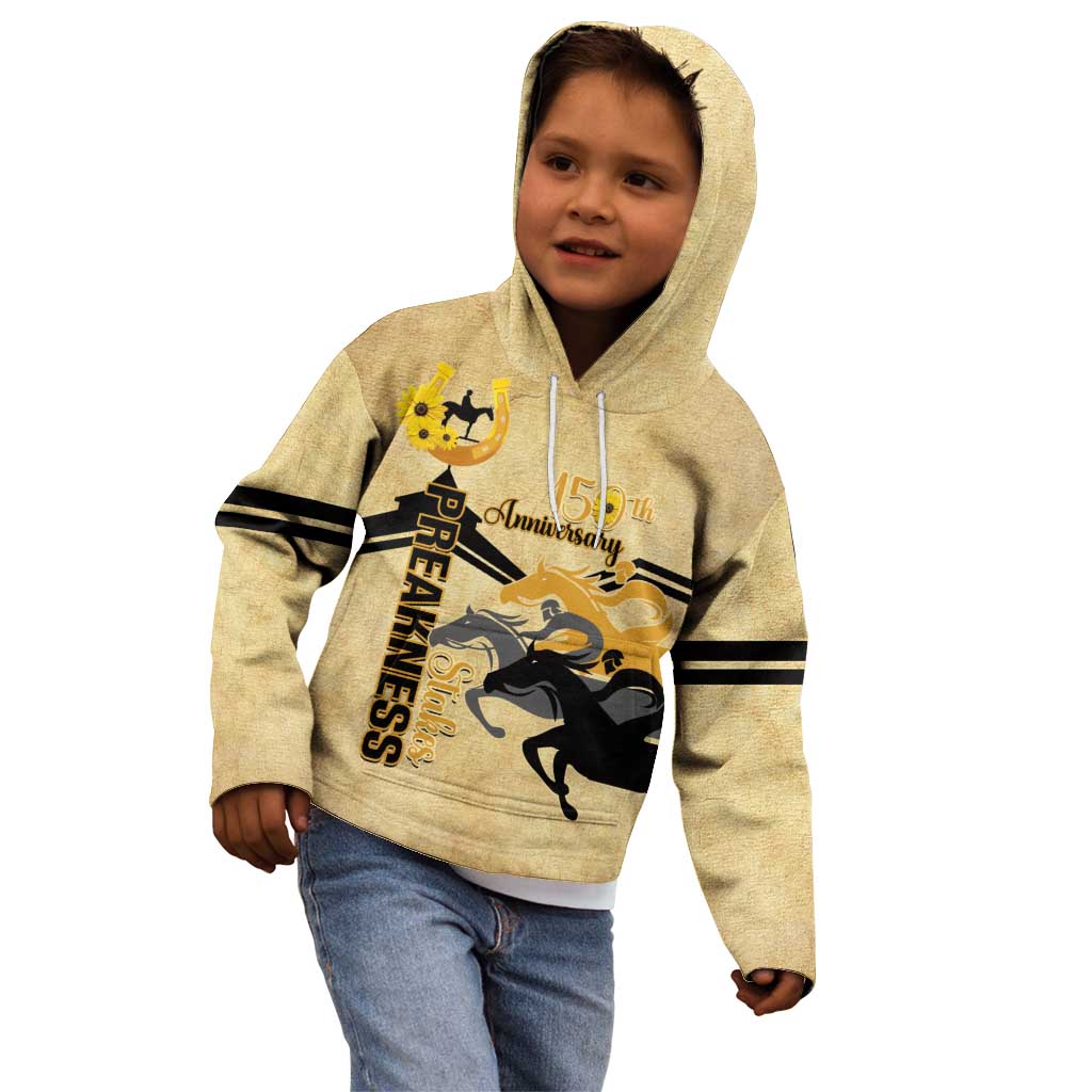Personalized Preakness Horse Racing Kid Hoodie 150th Anniversary Run For The Black-Eyed Susans