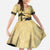 Personalized Preakness Horse Racing Kid Short Sleeve Dress 150th Anniversary Run For The Black-Eyed Susans