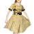 Personalized Preakness Horse Racing Kid Short Sleeve Dress 150th Anniversary Run For The Black-Eyed Susans