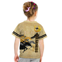 Personalized Preakness Horse Racing Kid T Shirt 150th Anniversary Run For The Black-Eyed Susans