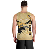 Personalized Preakness Horse Racing Men Tank Top 150th Anniversary Run For The Black-Eyed Susans