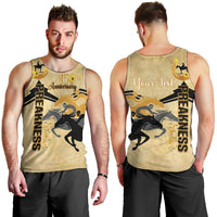 Personalized Preakness Horse Racing Men Tank Top 150th Anniversary Run For The Black-Eyed Susans