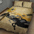 Personalized Preakness Horse Racing Quilt Bed Set 150th Anniversary Run For The Black-Eyed Susans