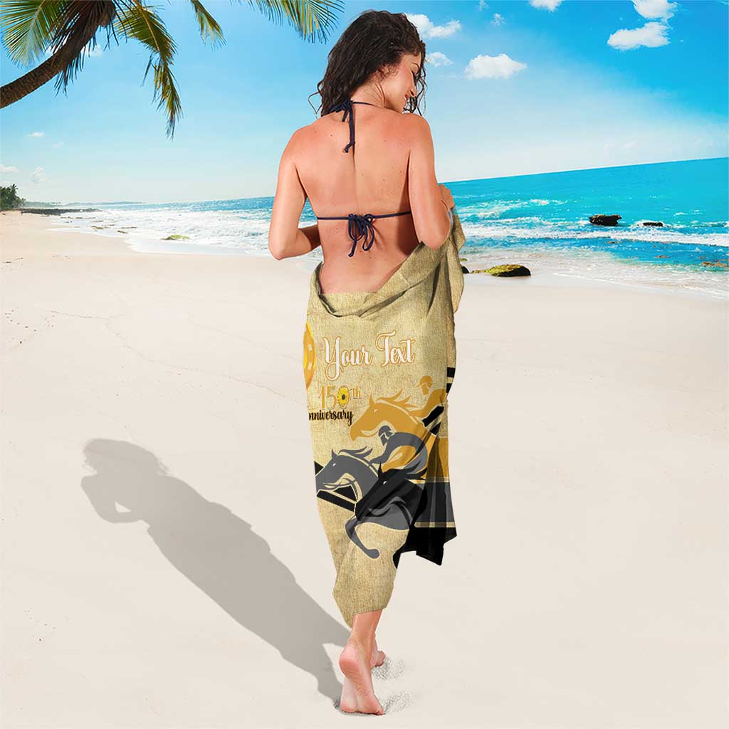 Personalized Preakness Horse Racing Sarong 150th Anniversary Run For The Black-Eyed Susans