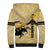 Personalized Preakness Horse Racing Sherpa Hoodie 150th Anniversary Run For The Black-Eyed Susans