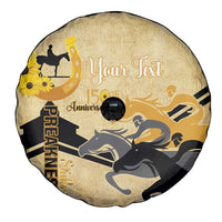 Personalized Preakness Horse Racing Spare Tire Cover 150th Anniversary Run For The Black-Eyed Susans