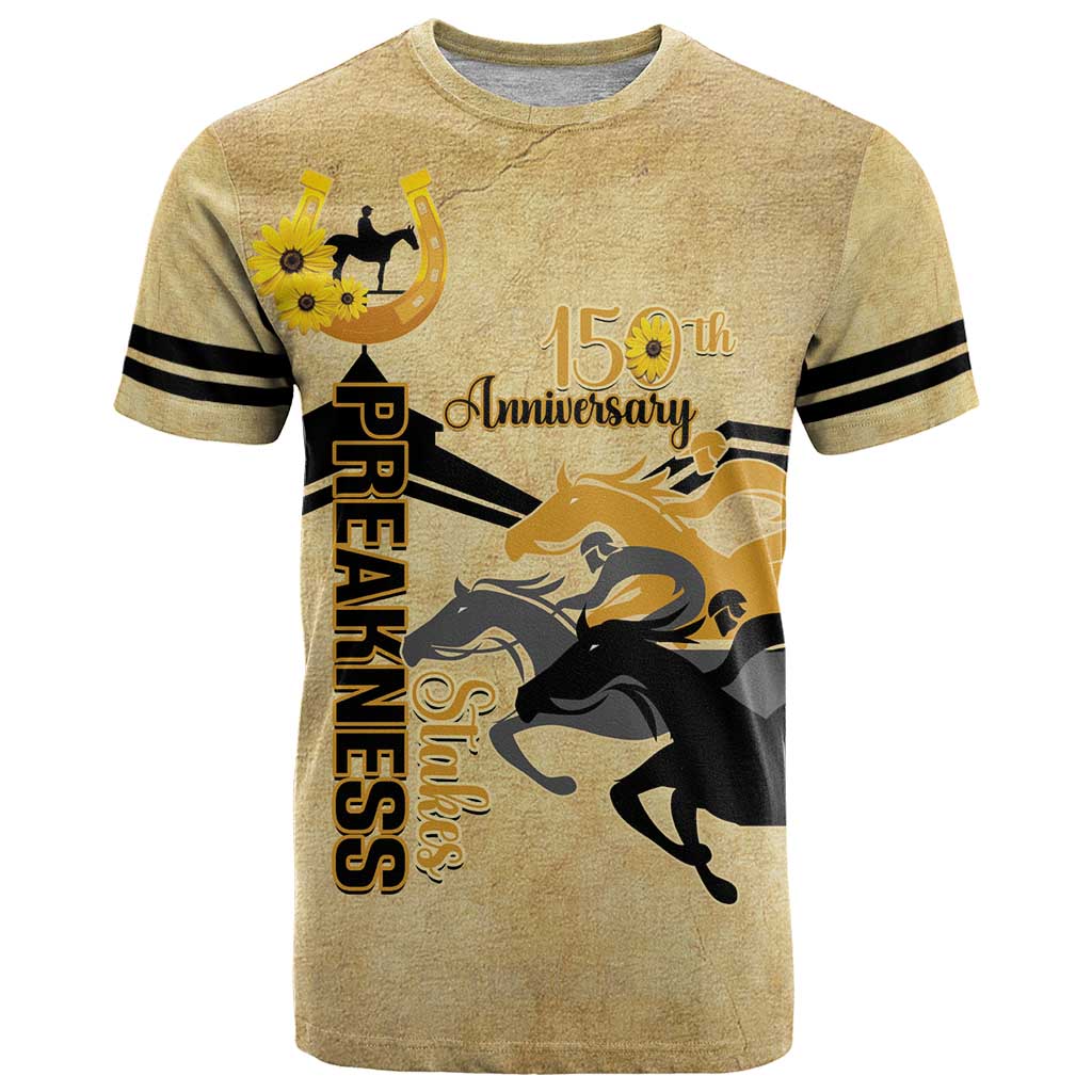 Personalized Preakness Horse Racing T Shirt 150th Anniversary Run For The Black-Eyed Susans