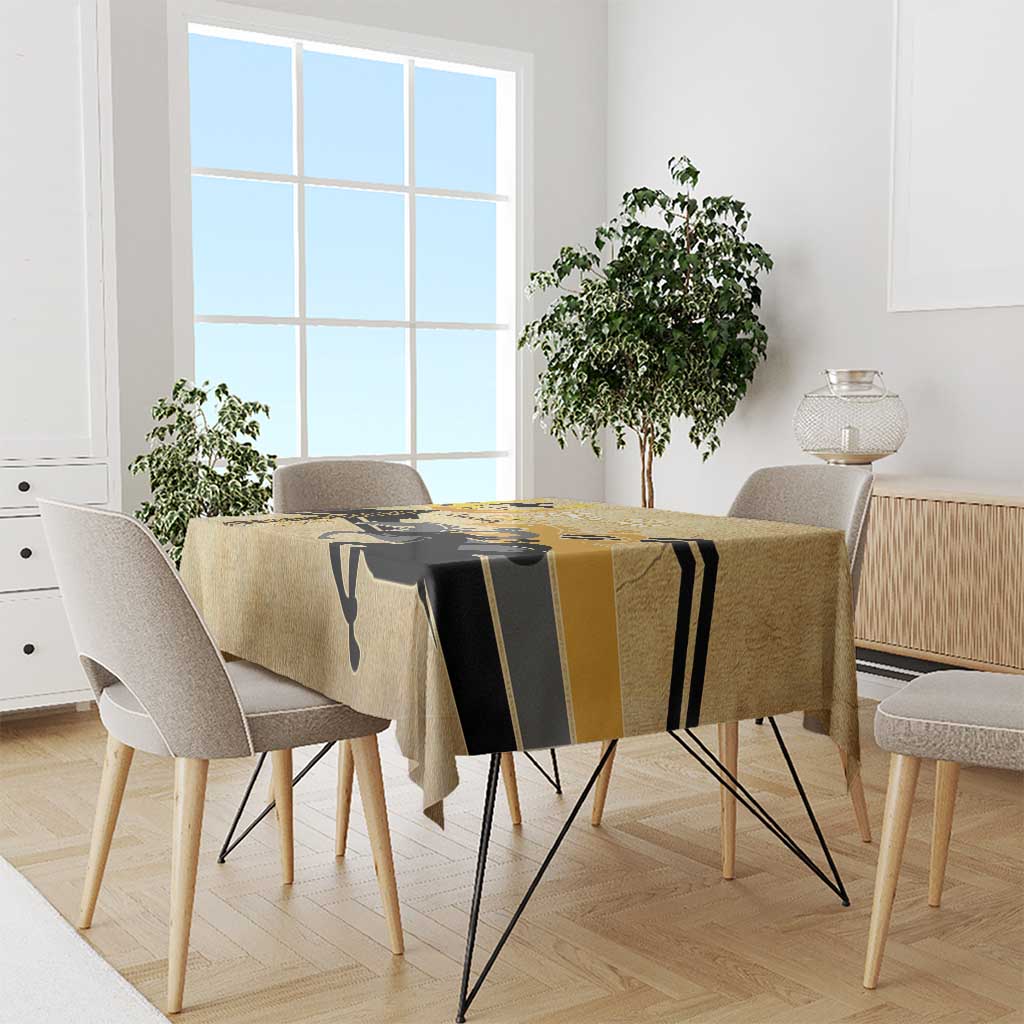 Personalized Preakness Horse Racing Tablecloth 150th Anniversary Run For The Black-Eyed Susans