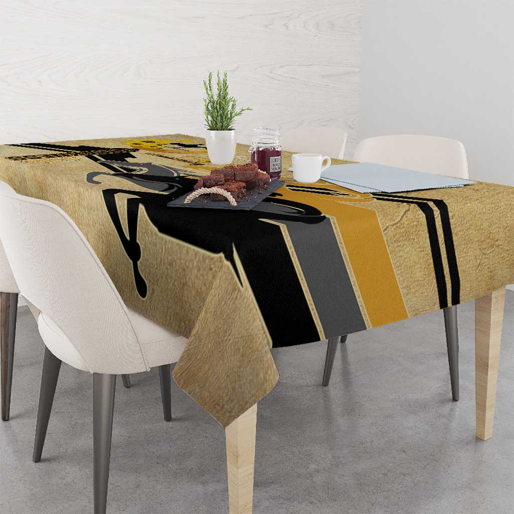 Personalized Preakness Horse Racing Tablecloth 150th Anniversary Run For The Black-Eyed Susans