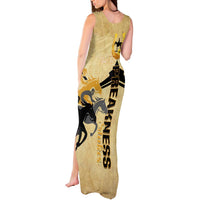 Personalized Preakness Horse Racing Tank Maxi Dress 150th Anniversary Run For The Black-Eyed Susans