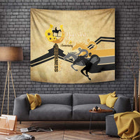 Personalized Preakness Horse Racing Tapestry 150th Anniversary Run For The Black-Eyed Susans