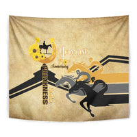Personalized Preakness Horse Racing Tapestry 150th Anniversary Run For The Black-Eyed Susans