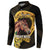 Personalized Preakness Horse Racing Button Sweatshirt Horseshoe With Black-Eyed Susans