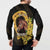 Personalized Preakness Horse Racing Button Sweatshirt Horseshoe With Black-Eyed Susans