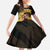Personalized Preakness Horse Racing Family Matching Puletasi and Hawaiian Shirt Horseshoe With Black-Eyed Susans