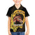 Personalized Preakness Horse Racing Family Matching Puletasi and Hawaiian Shirt Horseshoe With Black-Eyed Susans