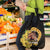 Personalized Preakness Horse Racing Grocery Bag Horseshoe With Black-Eyed Susans