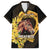 Personalized Preakness Horse Racing Hawaiian Shirt Horseshoe With Black-Eyed Susans