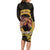 Personalized Preakness Horse Racing Long Sleeve Bodycon Dress Horseshoe With Black-Eyed Susans