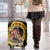 Personalized Preakness Horse Racing Luggage Cover Horseshoe With Black-Eyed Susans