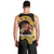 Personalized Preakness Horse Racing Men Tank Top Horseshoe With Black-Eyed Susans