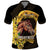 Personalized Preakness Horse Racing Polo Shirt Horseshoe With Black-Eyed Susans