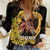 Personalized Preakness Horse Racing Women Casual Shirt Horseshoe With Black-Eyed Susans