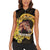 Personalized Preakness Horse Racing Women Sleeveless Polo Shirt Horseshoe With Black-Eyed Susans