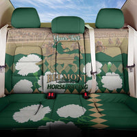Personalized Belmont Horse Racing Back Car Seat Cover 157th Anniversary Run For The Carnations