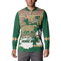 Personalized Belmont Horse Racing Button Sweatshirt 157th Anniversary Run For The Carnations
