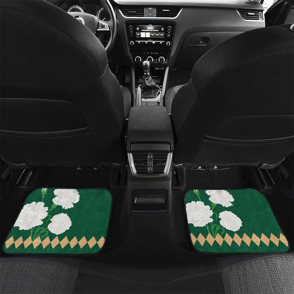 Personalized Belmont Horse Racing Car Mats 157th Anniversary Run For The Carnations