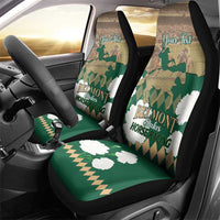 Personalized Belmont Horse Racing Car Seat Cover 157th Anniversary Run For The Carnations
